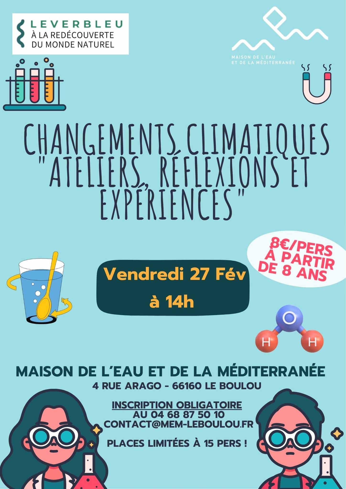 Atelier 27 février Changements Climatiques MEM Le Boulou